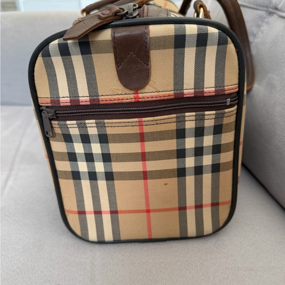 Burberry Novacheck Duffel Bag or large handbag vintage BURBERRYS with COA - Picture 3 of 16
